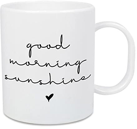 artboxONE Großer Kinderbecher Good Morning Sunshine von BAINAI - Typografie