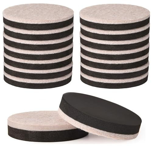 Felt Furniture Sliders for Hardwood Floors, 16 PCS 3 Reusable Furniture Movers Sliders for Hard Surfaces, Move Your Furniture Easily and Safely!