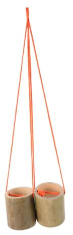 BESPORTBLE 2stücke -gehstelzen Für Junge Mädchen Und Erwachsene Gleichgewichtstraining Koordinationsentwicklung Outdoor-Spielzeug Balance-Training Kinderstelzen Bambusstelzen