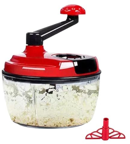 Tritatutto manuale - Tritatutto a manovella multifunzionale alimentato manualmente, tritatutto per alimenti Tritacarne manuale | Tritatutto a manovella alimentato a mano con manico pieghevole con mano