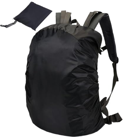 Liakyunf Couverture de Pluie pour Sac à Dos, Sac à Dos Couverture de Pluie étanche, Couverture Portable Portable IMPAPPORTE, Sangle de Boucle antidérapante Protecteur léger Compact pour randonnée