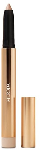 MERODA® Lidschatten Stift [MIT WISCHFEST-FORMEL] - Eyeshadow Stick - Lidschattenstift - Eye Perfecting Shimmer Beautystick - Vegan & Cruelty Free - Creme Augenstift für Strahlen & Schimmer - Mit Öl