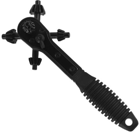 Happyyami 2 Pcs Drill Chuck Ratchet Wrench Self Tightening Spanner for Electric Drill Durable Labor Saving Design Enhanced Efficiency Convenient Tool for Tightening and Loosening