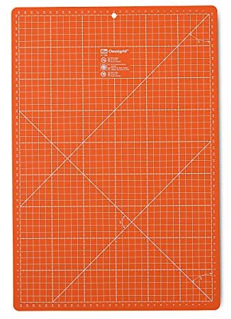 Schneideunterlage 30 x 45 cm cm/inch orange