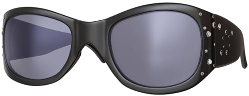 BEZLIT Oversize Schmetterlings Sonnenbrille Damen – Retro Statement-Brille mit Strass-Details am Bügel, Verlaufsgläser, UV400 Schutz