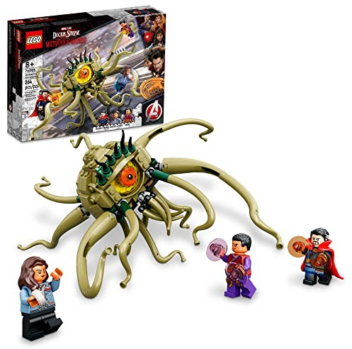 LEGO Marvel Gargantos Showdown 76205 Monster Building Kit with Doctor Strange, Wong and America Chavez for Ages 8+ (264 Pieces)