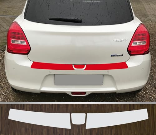 kompatibel mit Suzuki Swift ab 2020 Lackschutzfolie Ladekantenschutz transparent