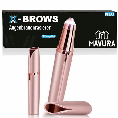X-BROWS Augenbrauenrasierer Gesichtshaarentferner Augenbrauentrimmer