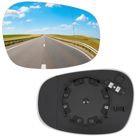 Convitex Wing Mirror Glass Right Side Heated Replacement for BMW 1 Series E81 E88 BMW 3 Series E90 E91 E92 E93 (2009-2012) Car Buckle Driver Off side