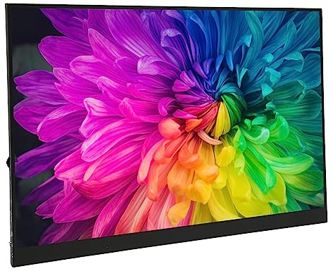 Écran Tactile de Moniteur Portable, Deuxième Moniteur Externe 16,0 Pouces de Type C Port avec Haut-parleurs Sual Intégrés, Moniteur Portable 1920x1200 60HZ pour Ordinateur Portable