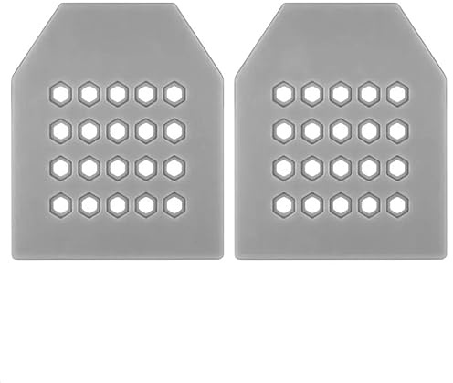 ACEXIER 2PCS EVA Plaque Pare-balles Doublure Douce Antichoc Baffle Plaque Cutable Gilet Tactique Out Sports Plate Carrier Accessoire Airsoft