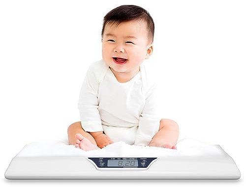 Display LCD HD Home Bilancia per bambini Mini Bilancia per animali domestici Bilancia per neonato Bilancia elettronica intelligente Gamma di pesatura Divisione 20G-20Kg = 10G