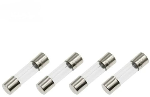 50 Stück 5 x 20 mm flinke Glassicherungen, sortiertes Kit, 5 x 20 mm, 250 V, 0,2 A, 0,5 A, 1 A, 2 A, 3 A, 4 A, 5 A, 6 A, 8 A, 10 A, 15 A, 20 A, 25 A, 30 A, AMP-Röhrensicherungen(Size:F0.2A)