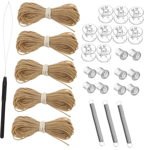 Beatifufu Comprehensive Rv Pleated Shade Repair Kit Blind Cord Replacement Window Shade Restringing Kit