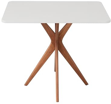RAGABA JUBI Rechteckiger Esstisch 55x80cm Eiche Grau