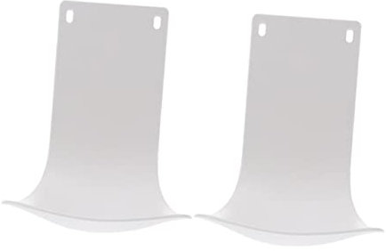 HOOTNEE 4piezas Bandeja De Goteo De Plástico para Jabón Líquido y Montaje Pared Diseño Práctico y Compacto para Cocinas y Baños