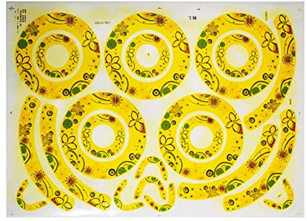 Vynetra 1 Bogen Glasur Unterglasur Blumenpapier Porzellan Aufkleber Papier Transfer Keramik Abziehbilder Keramik Ton Transferpapier