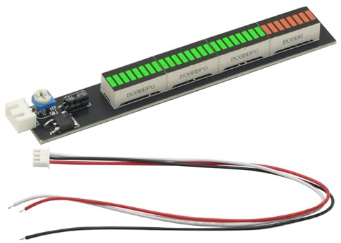 Stereo Music Spectrum LED Light Audio Level Indicator Amplifier VU Meter for Car Player Light Atmosphere Lamps Module