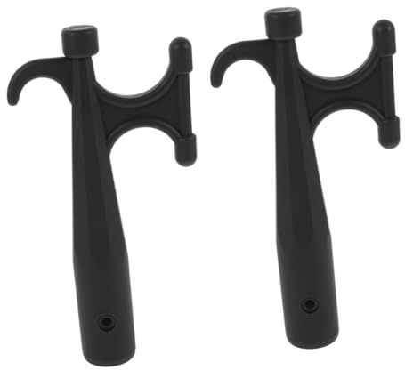 Alasum 2 Stück Multifunktionaler Nylon Bootshaken mit Doppelkopf Langlebiger Ersatz für Dock-Hardware Vielseitiger Haken für Bootfahren Anlegen und Rettungsboote Robustes Zubehör für