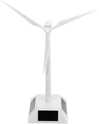 Abaodam Molino de Viento Solar Educativo DIY para Niñas Juguete Científico de Experimento Escolar Modelo de Aerogenerador Sostenible para Aprendizaje Stem y Regalo Creativo
