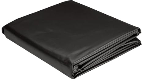 PSHYJUN Revestimiento de Estanque de HDPE 1200 x 2100 cm Flexible Forro de Estanque Seguro para Jardin Exterior Prefabricado, Tortugas, Fuentes Invernaderos, Negro