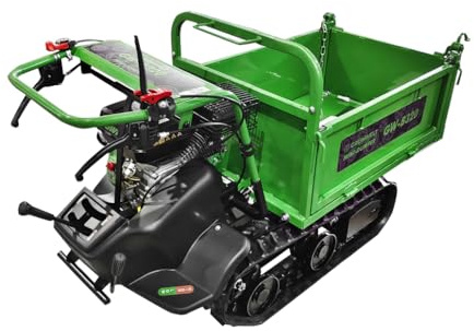 Greenwelt GW-B320 Mini dumper à chenille 320 kg 7 CV Mini transporteur