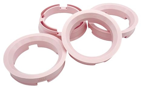 4x Zentrierringe 72,6-57,1 | 72.6 auf 57.1 | Rosa | für MAM Keskin