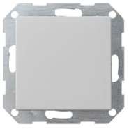 Gira 0126015 Tastschalter 10 AX 250 V~ mit Wippe, Universal-Aus-Wechselschalter, System 55, grau matt