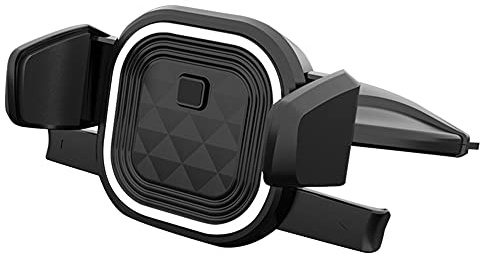 Asudaro CD Schlitz Auto Halterung 360 Grad, Handyhalterung Auto für CD Schlitz Universal Snap-on Handyhalter Auto CD Port Auto Handyhalter Kompatibel mit Allen Handys KFZ Smartphone Halterung,Schwarz
