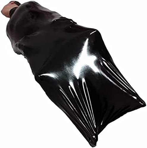 Saco De Sauna Para Dormir De Goma De Látex Negro Saco De Sauna Grande Negro,Negro,SG