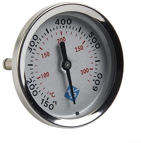 Ofenthermometer, Grillthermometer, für Weber-Grillthermometer 150–600 ℉, Edelstahl-Grillthermometer, Zeiger – Grillküche, Backen, Grillen, Kochmessung