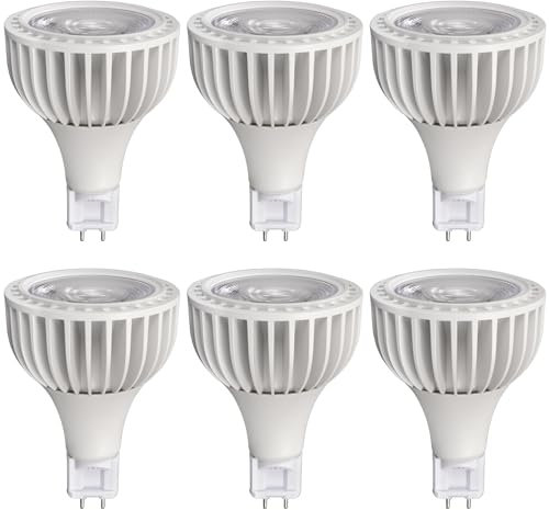 TPMAFF Lot de 6 Ampoules LED PAR30 culot G12 PAR30 30 W 3000 lumens (équivalent 100 W) Angle de Faisceau 24° Source de lumière PAR30 à col Long, 85-265 V AC, Non Variable