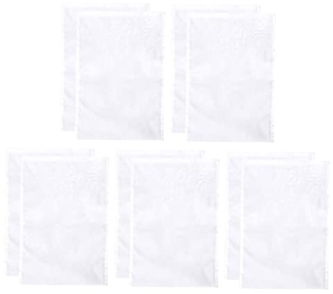ABOOFAN 10pièces Sacs à Filtrer Réutilisables Nylon Maille Fine Mailles Filtre Alimentaire Multi-usages Pour Lait De Noix Bières Maison Et Jus Fruits Lot De Filtrants Résistants
