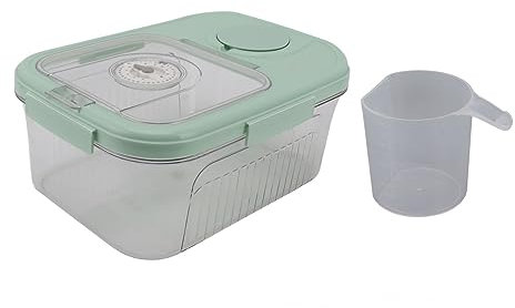 WGFOIP Rice Storage Bin,Food Storage Container, Rice Container Kitchen Dry Food Rice Storage Bucket Food Rice Storage Box Rice Storage Container Rice Dispenser (Small 5kg