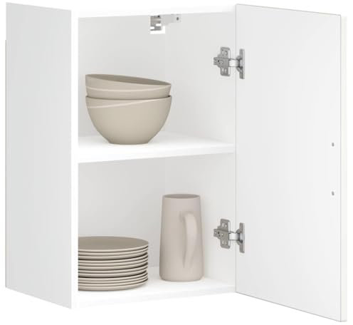 LAPOOH Küchen-Hängeschrank Porto Hochglanz-Weiß Holzwerkstoff, Hängeschrank Küche, Küchenschrank, Wall Cabinet, Oberschrank - 854029