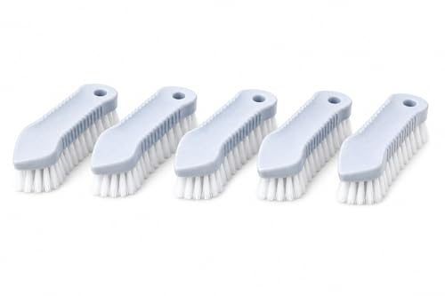 Scheuerbürste Spitzkopf, 19 cm, Kunststoff, Nylon-Borsten - 5 Stück