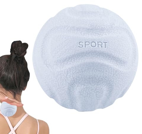 Massageboll – fasciaboll litet set | massagebollar för djup vävsmassage | TPE fasciaboll för självmassage | idrottare löpare yoga hemmafitness, män och kvinnor