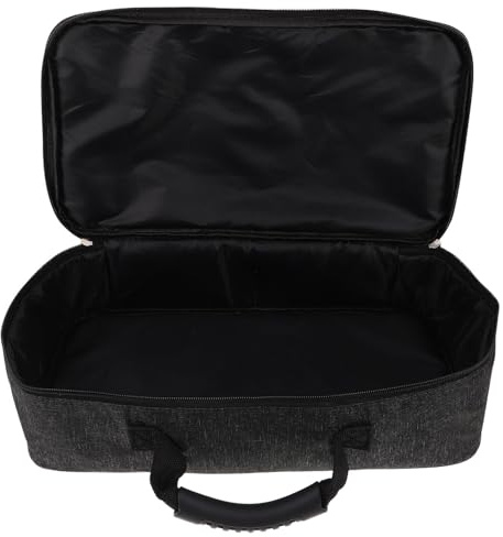 Veemoon Tasche für Gitarrenpedalboards Pedalkoffer Schutz für Effektpedale Instrumentenkoffer Aufbewahrungsbox Reisen mit Gitarrenpedalen