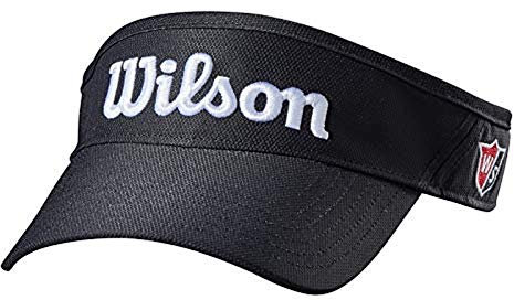 Wilson Herren Visor, Schwarz, Einheitsgröße EU