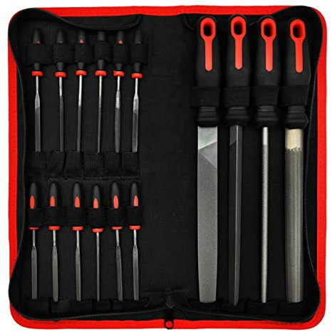 Youding Archivos | Limas Profesionales de Metal 2 Maleta - de Aguja Plana, Triangular, Ronda Medio Ronda para Trabajo Preciso