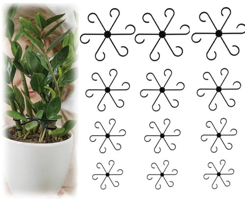 Tuteur Plante,12 PCS Support pour Plantes Grimpantes, Tuteurs Monstera d'Intérieur,Support Plantes pour Monstera,Alocasia,Tomates,Hortensias