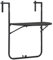 Myheimly Balkon-Hängetisch Braun 60x64x83,5 cm Kunststoff Rattan-Optik