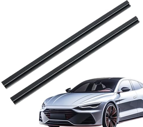 Dtaigou Essuie-Glace latéral pour Voiture - Outil en Caoutchouc pour Essuie-Glace De Vitre Latérale - Fournitures d'entretien Automobile, Outil De Nettoyage Silencieux pour Camion, Berline,