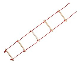 kesurpae Échelle de Corde d'escalade pour Enfants, 5 Sections, pour Parcs, espaces extérieurs et pour Aires de Jeux.