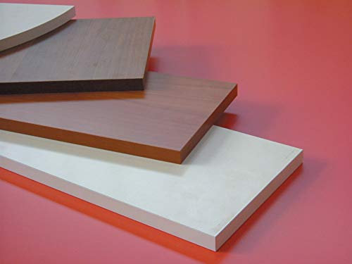MENSOLA IN TRUCIOLARE 'ECOPAN' 120 x 20 x 1,8 - bianca