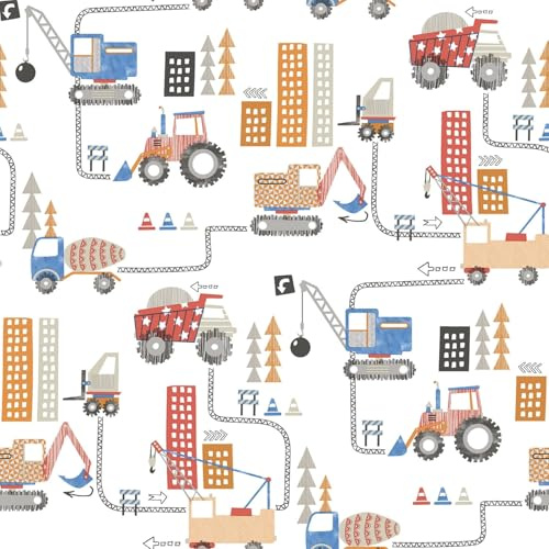 Tapete G78361 Baustelle für Kinderzimmer Tiny Tots 2