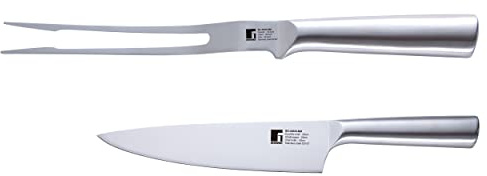 Bergner-Set de Cuchillos BBQ Acero Inoxidable (2 pcs)