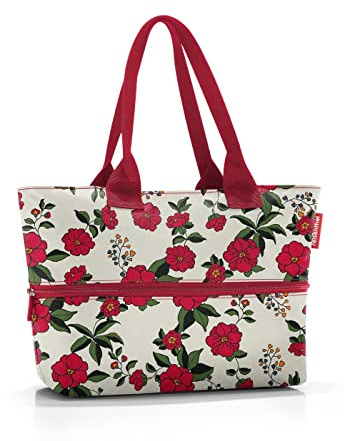 reisenthel shopper e1 garden white - Großraumtasche - Platz für den kleinen und den großen Einkauf