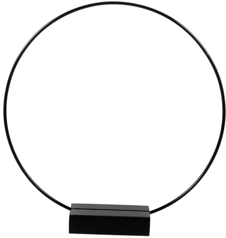 TOPBATHY Ringe 1 Satz Kranz Kreis dekorative Kranzrahmen aus en für die Zeremonie Girlande Metall Ring Reifen zum Basteln Eisendraht Kulissen Requisiten