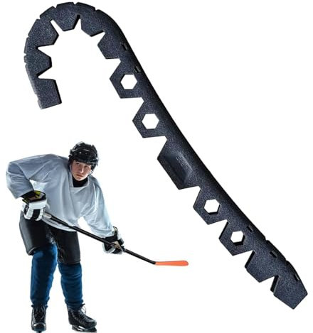Hailerio Eishockeyschläger-Schutz, Hockey-Kantenschutz - Eishockeyschläger-Trainingsausrüstung,Acryl-Hockey-Schlägerkantenschutz, Hockey-Trainings- und Übungshilfe für die meisten Schlägergrößen